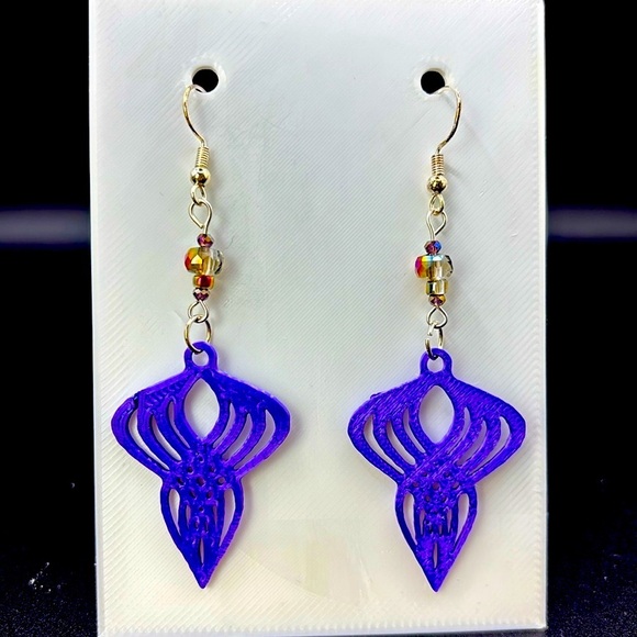 Geometric Earrings - Picture 5 of 6